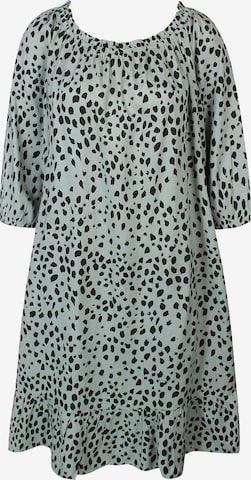 ze-ze Kleid 'Relly 027' in Grün: Vorderseite