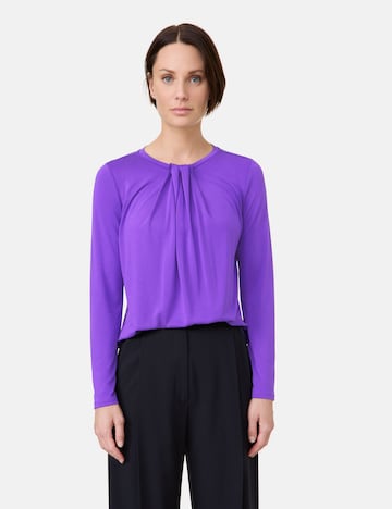 TAIFUN Blouse in Purple: front