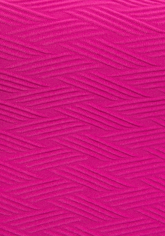 SUNSEEKER T-shirt Horní díl plavek – pink