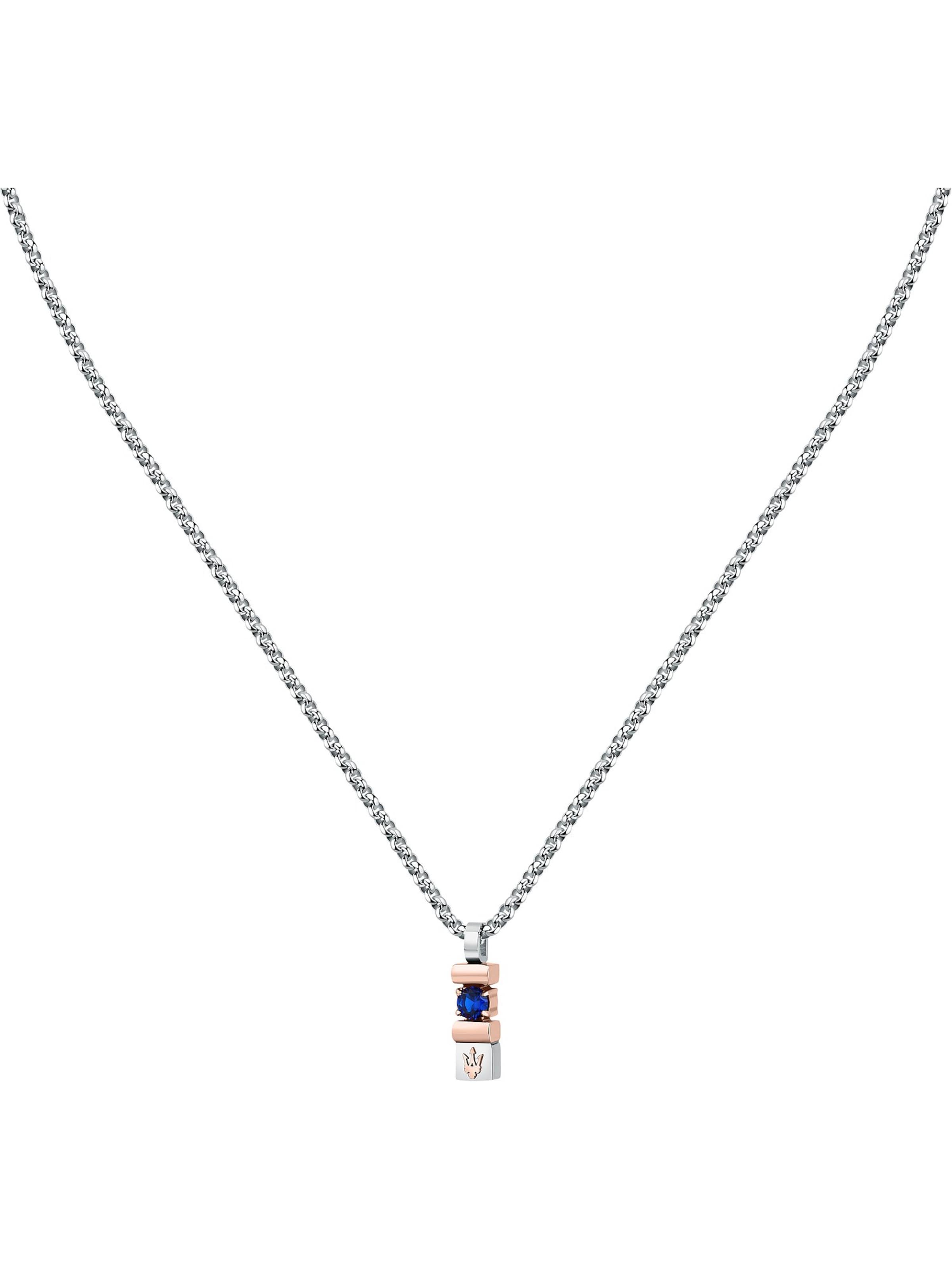 Maserati Kette in Silber