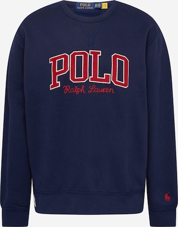 Polo Ralph Lauren Big & Tall Sweatshirt in Blauw: voorkant