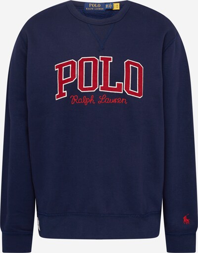 Polo Ralph Lauren Big & Tall Sweatshirt in dunkelblau / rot / weiß, Produktansicht