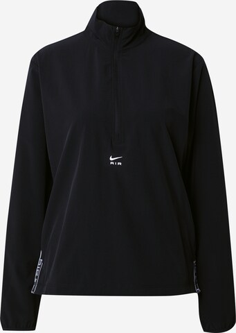 NIKE Sportsweatshirt i sort: forside