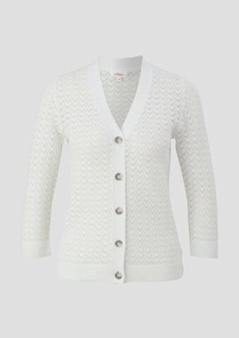 Cardigan s.Oliver en blanc