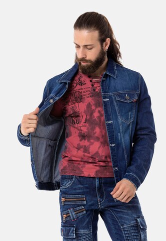 CIPO & BAXX Jeansjacke in Blau