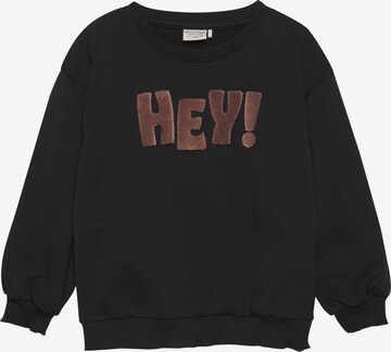 MINYMO Sweater in Black: front