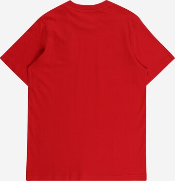 ADIDAS SPORTSWEAR Functioneel shirt 'Essentials Small Logo ' in Rood