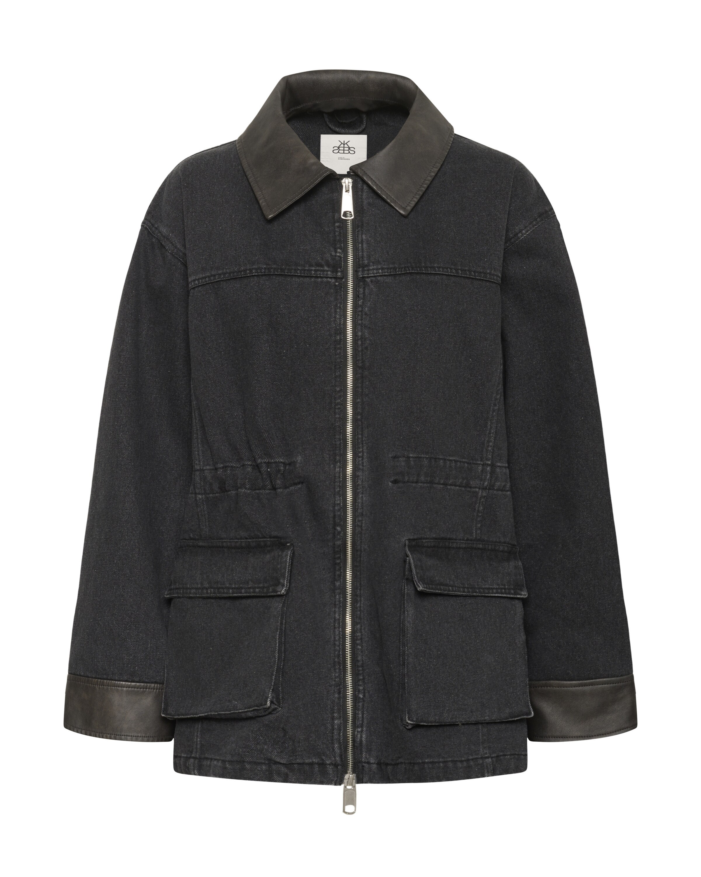 Veste mi-saison 'KBDustin' KAREN BY SIMONSEN en gris : devant