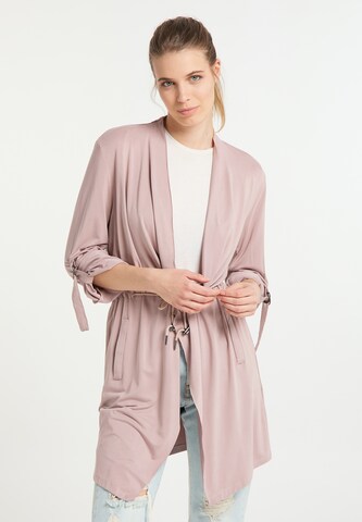 DreiMaster Vintage Knit cardigan in Pink: front