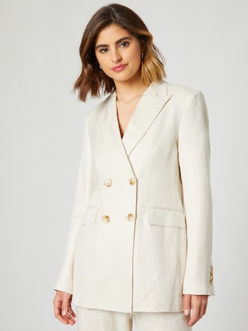 Guido Maria Kretschmer Women Blazer 'Meret' | bela barva: sprednja stran