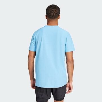ADIDAS PERFORMANCE Funkční tričko 'Own the Run' – modrá