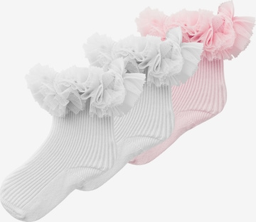 NAME IT Socks 'ULLU' in Pink: front