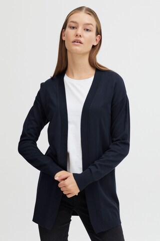 Cardigan 'Kat' Oxmo en bleu : devant
