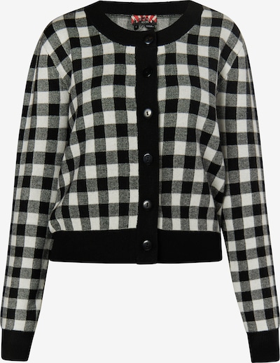 Kardiganas 'Ucy' iš myMo ROCKS, spalva – juoda / balta, Prekių apžvalga
