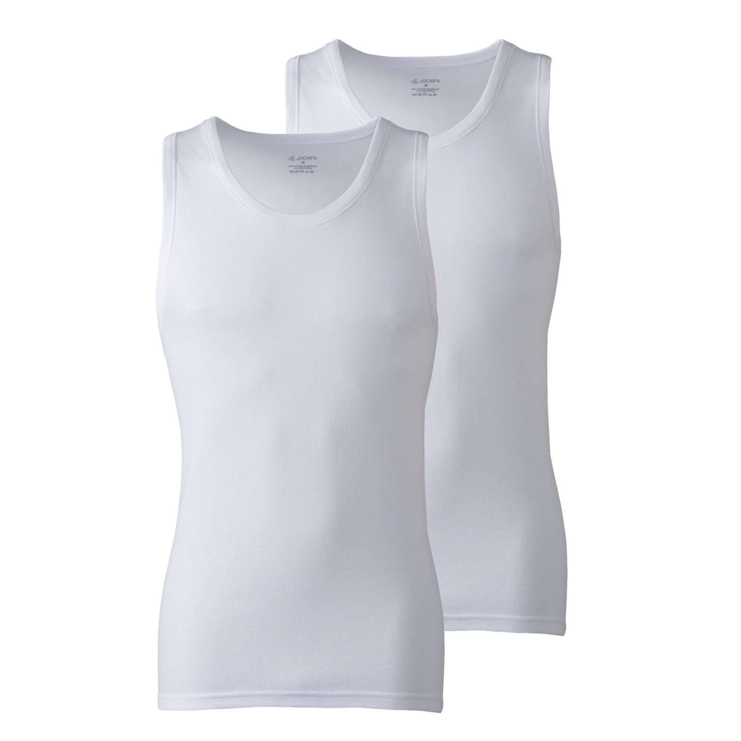 JOCKEY Unterhemd in Weiß: Vorderseite