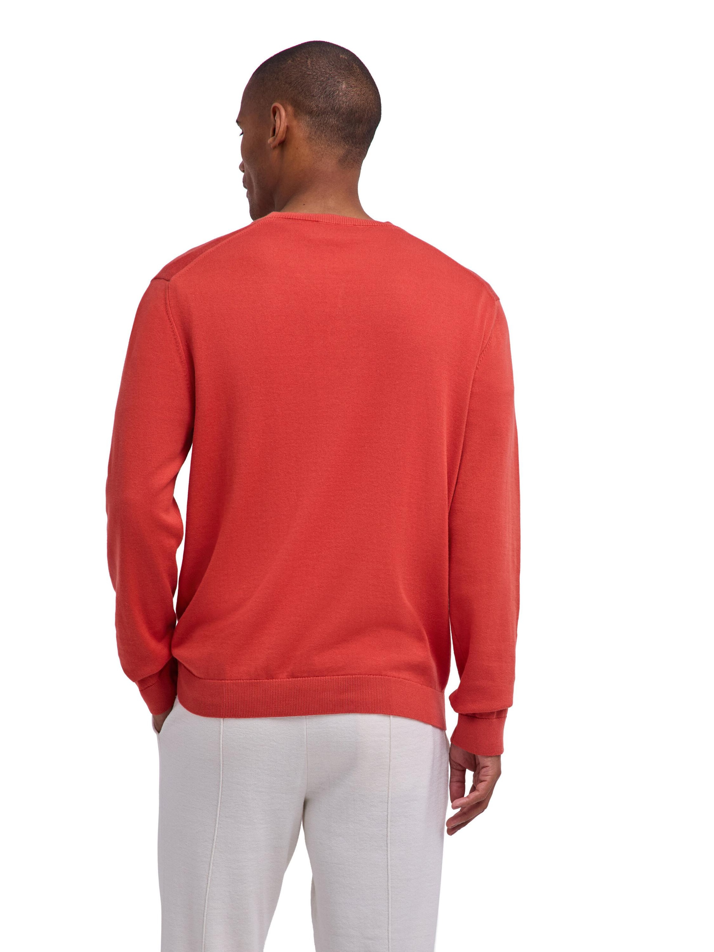 FALKE Pullover 'Pure Cotton'‌‌‌‌‌‌‌ in Rot