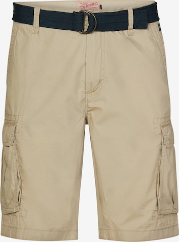 Regular Pantalon cargo Petrol Industries en beige : devant