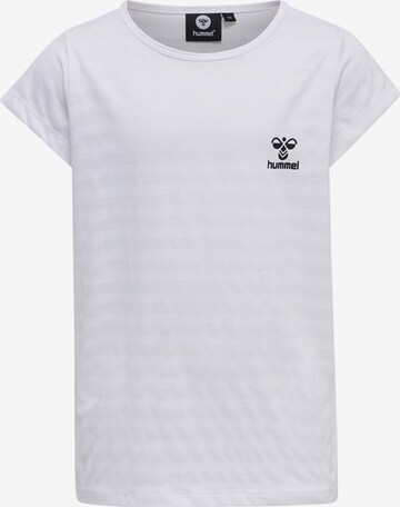 Hummel Shirt 'SUTKIN' in Wit: voorkant