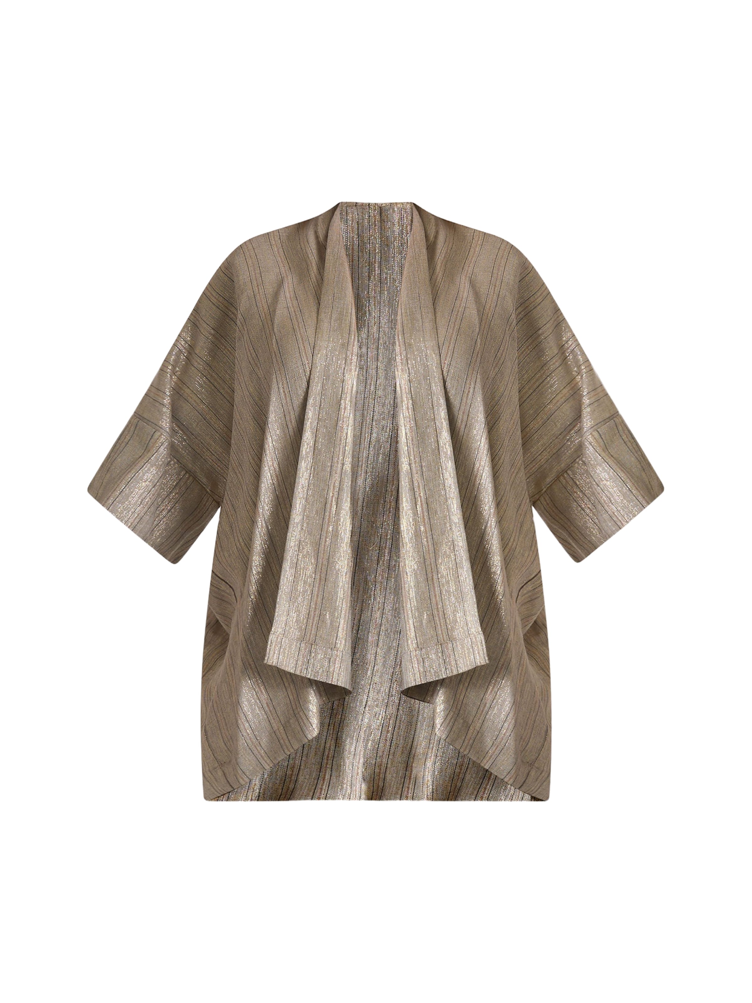 Ottod’Ame - Blusa em bege: frente