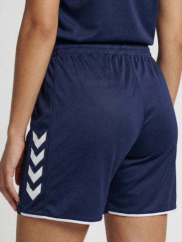 Hummel Regular Workout Pants 'Core 2.0' in Blue