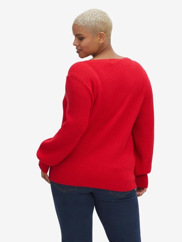 sheego by Joe Browns Pullover in Rot