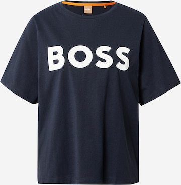 BOSS Orange Paita 'Etey' värissä sininen: edessä