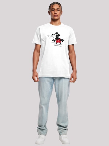 F4NT4STIC Shirt 'Disney Micky Maus' in Wit