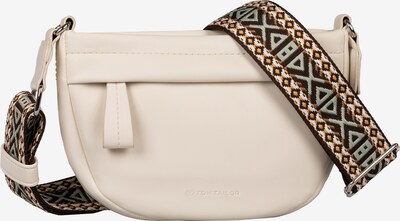 TOM TAILOR Crossbody bag 'Palina' in Brown / Green / Black / Off white, Item view