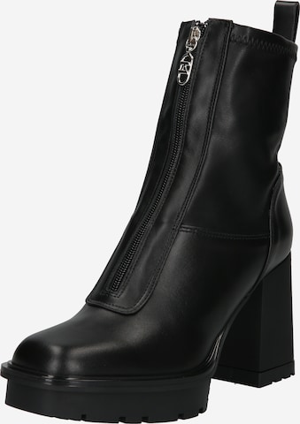Karl Lagerfeld Ankle Boots 'VOYAGE' in Black: front