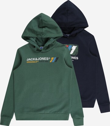 Jack & Jones Junior Sweatshirt 'NATE' in Blue: front