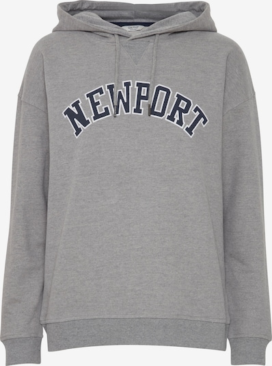 Oxmo Sweatshirt 'Colisa' in L in graumeliert / schwarz / weiß, Produktansicht