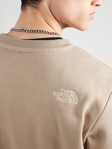 Sweat-shirt 'DREW PEAK' THE NORTH FACE en gris