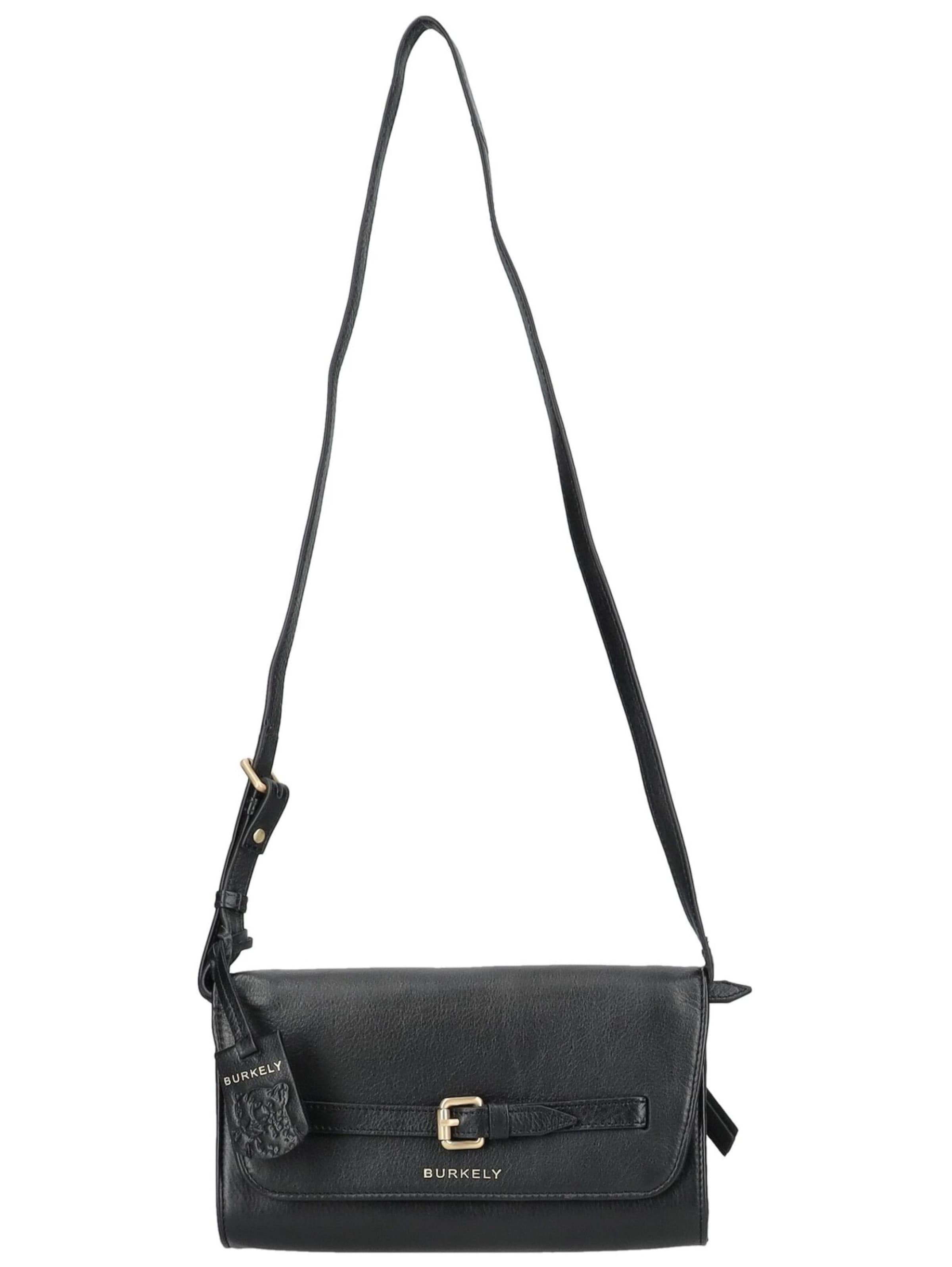 Burkely Umhängetasche in Schwarz: Vorderseite