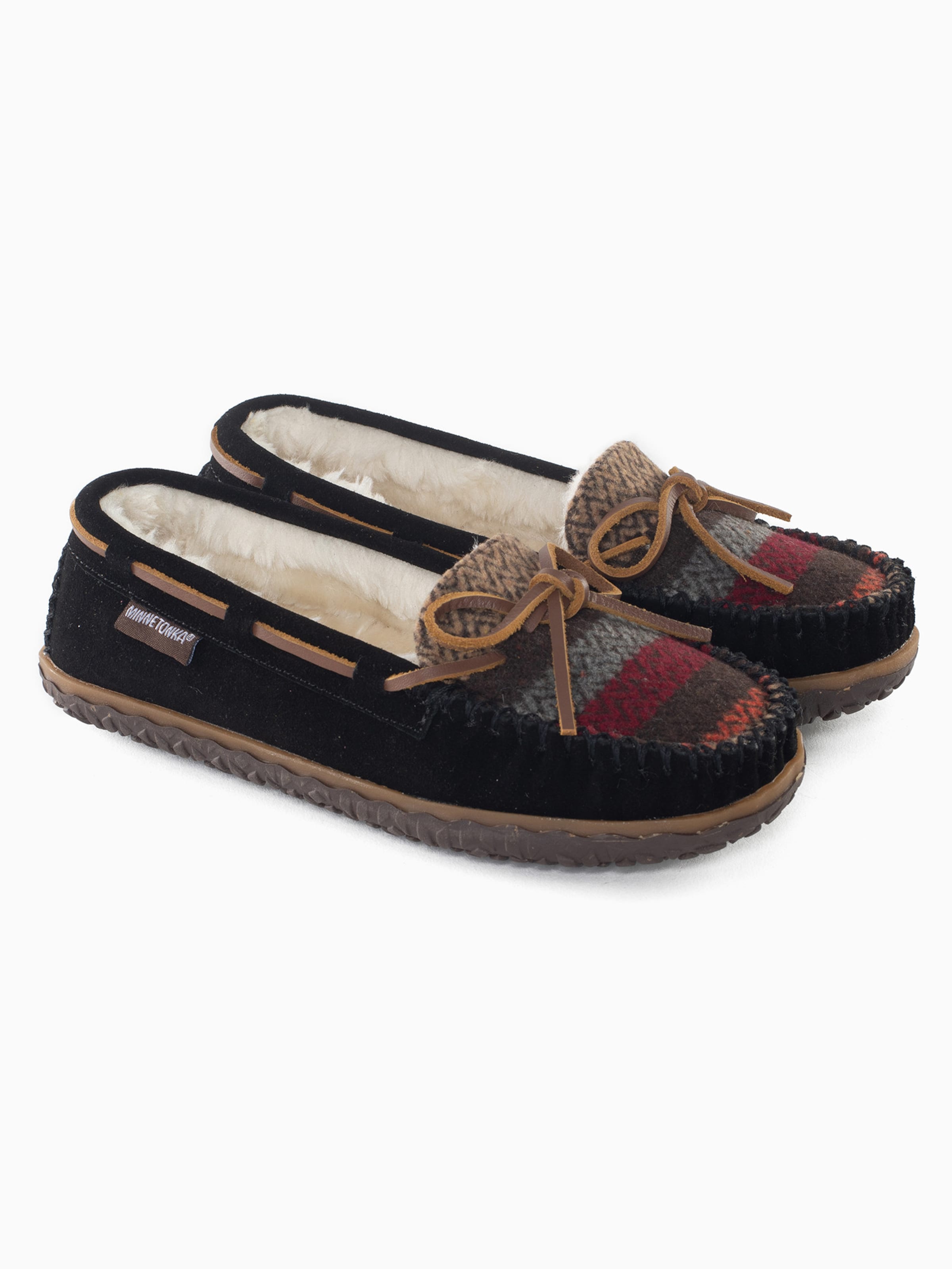 Minnetonka Mokassin 'Tilia' in Schwarz