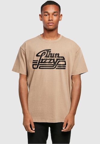 T-Shirt 'Thin Lizzy - Logo Rocker' Merchcode en beige