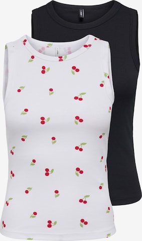 ONLY Топ 'ONLSALLY' в Черный: спереди