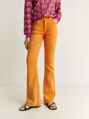 Bootcut Jeans di Scalpers in arancione