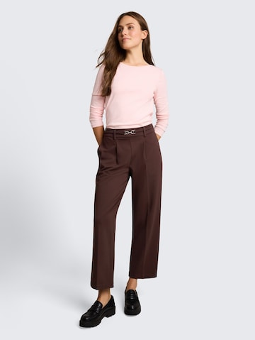 TOM TAILOR Regular Broek in Bruin