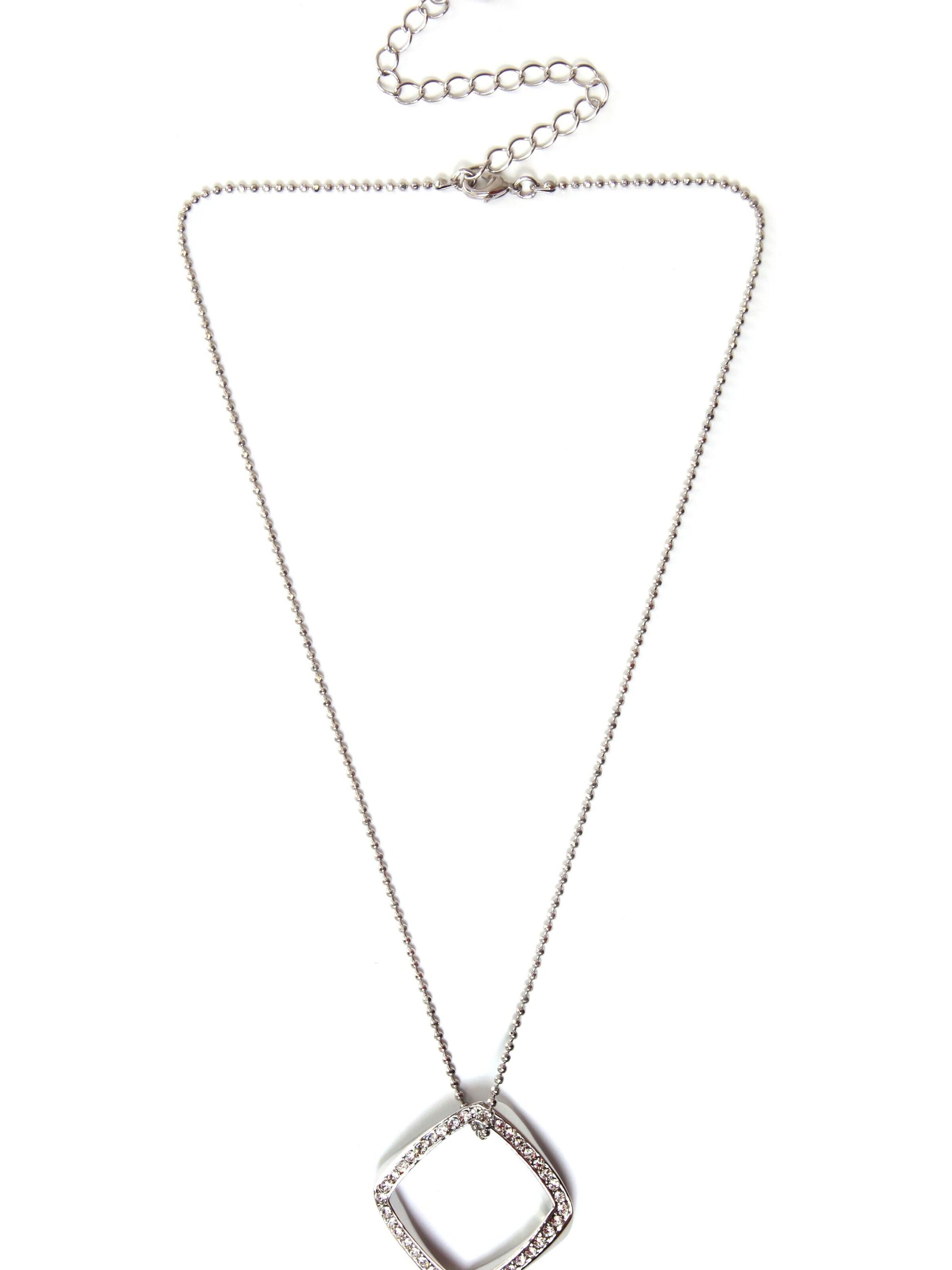 COLLEZIONE ALESSANDRO Necklace 'Frankfurt' in Silver