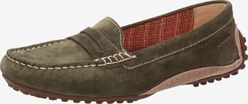 SIOUX Moccasins 'Cacciola' in Green: front