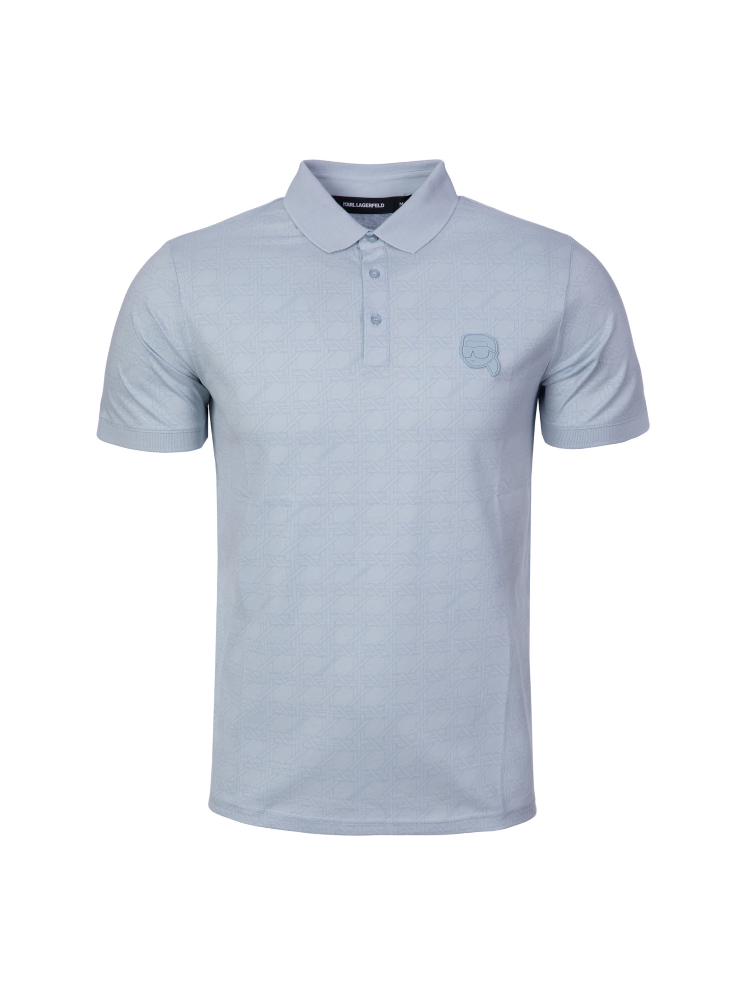 Karl Lagerfeld - Camisa em azul: frente