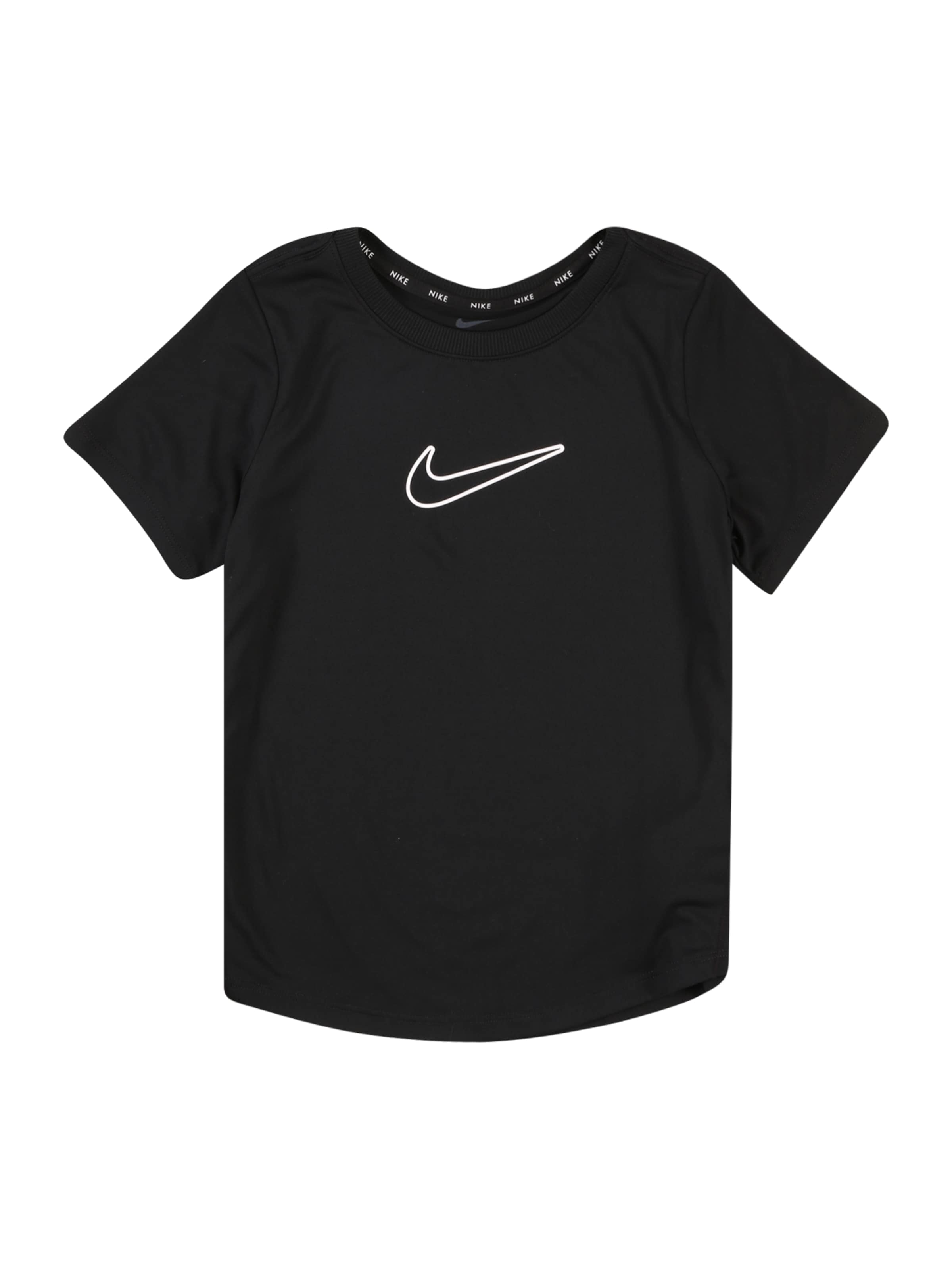 Tricou funcțional 'ONE' de la NIKE pe negru: față
