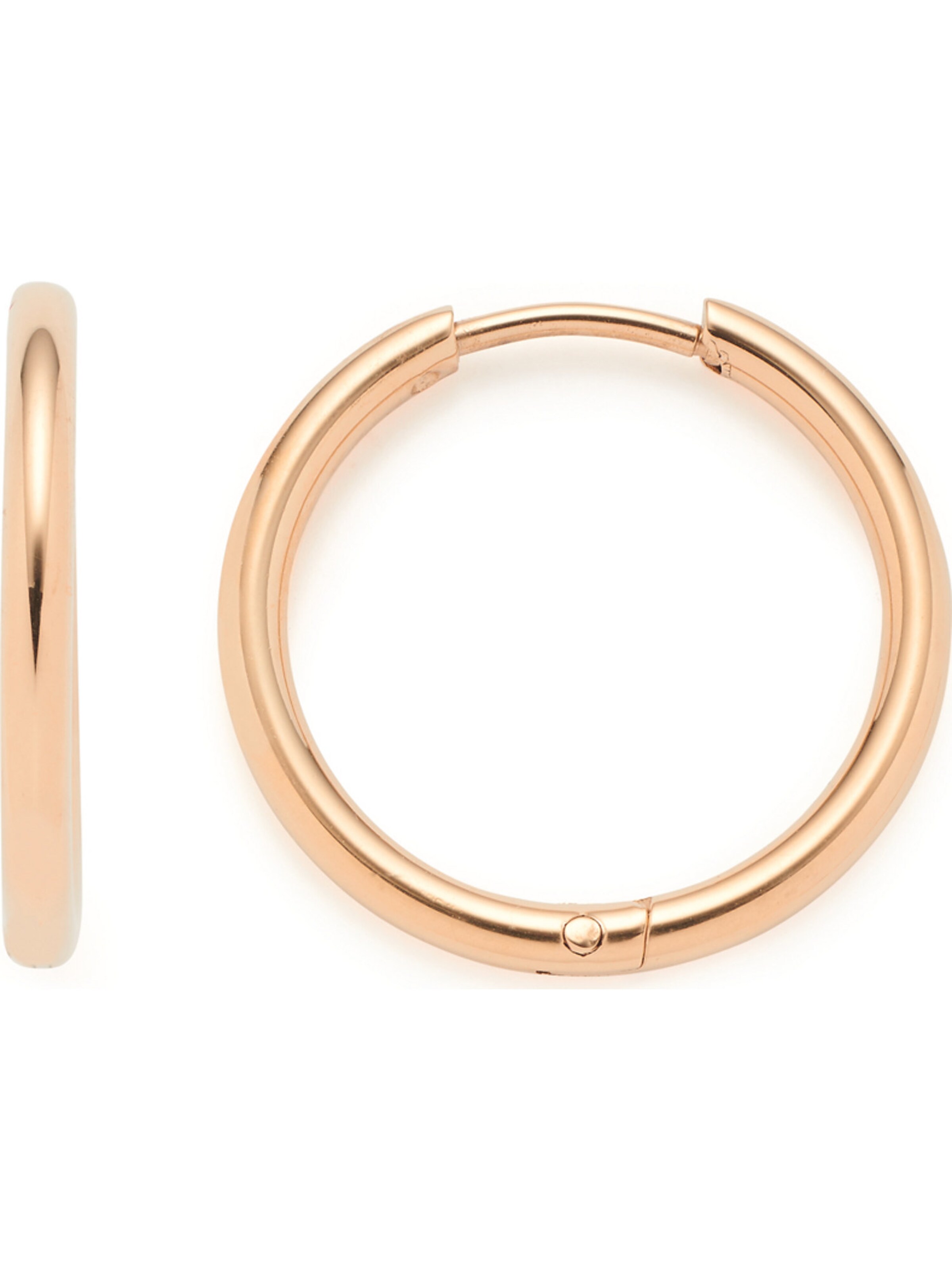 LEONARDO Ohrringe in Pink: Vorderseite