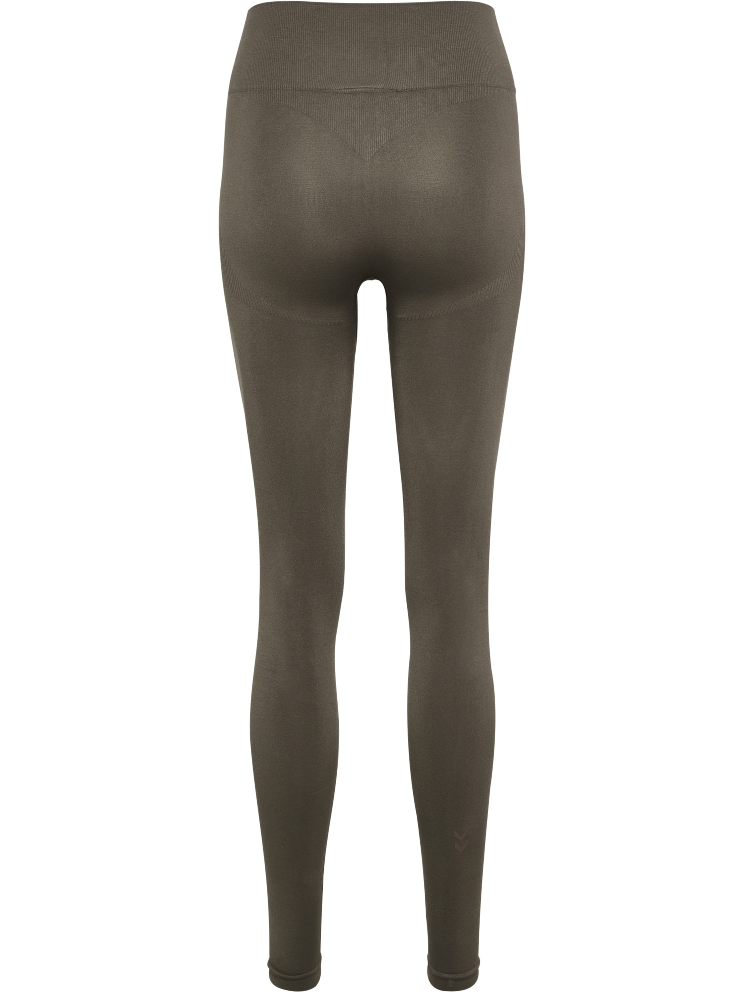 Hummel Skinny Sportbroek in Bruin