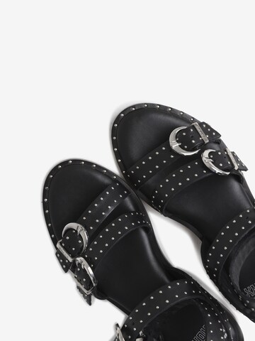 BRONX Strap Sandals ' Thrill ' in Black
