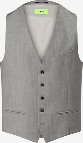 CINQUE Vest in Grey: front