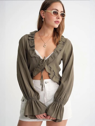 MixRay Blouse in Groen