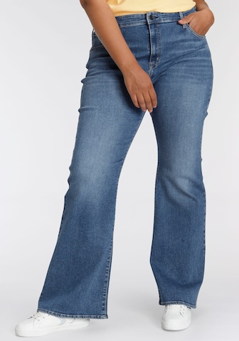 Levi's® Plus Flared Jeans in Blau: predná strana