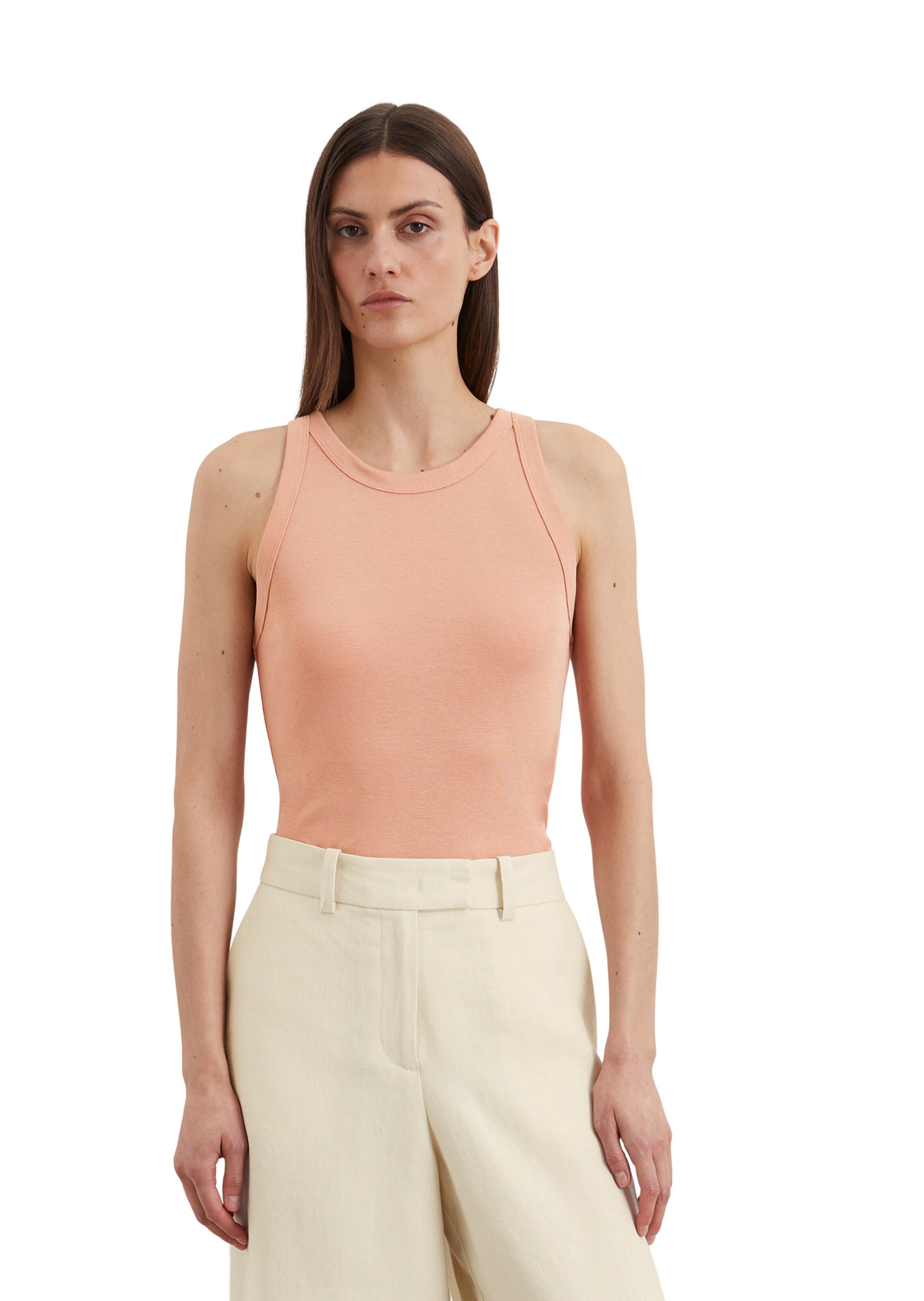 Haut Marc O'Polo en orange : devant