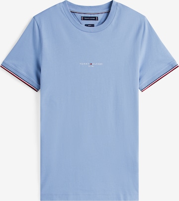 T-Shirt TOMMY HILFIGER en bleu : devant